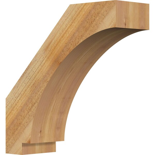 Ekena Millwork 6"W x 18"D x 18"H Imperial Rough Sawn Knee Brace, Western Red Cedar BRC06X18X18IMP00RWR - main